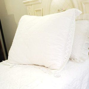 NWOT SIMPLY SHABBY CHIC RACHEL ASHWELL  PILLOW SHAM